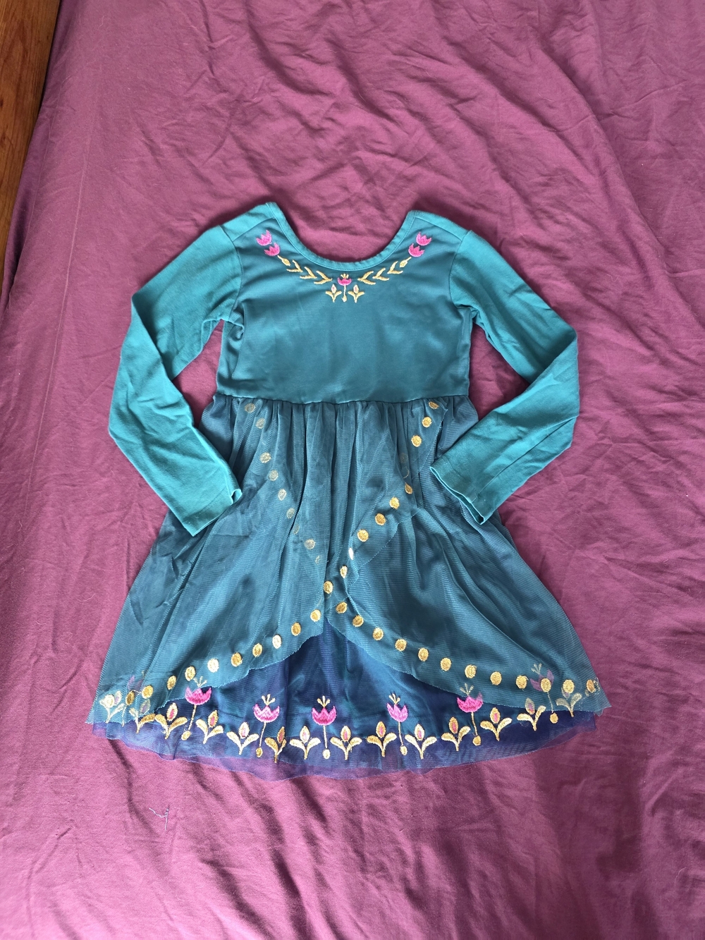 Hanna Anderson's Anna from Frozen 2 Tulle Dress